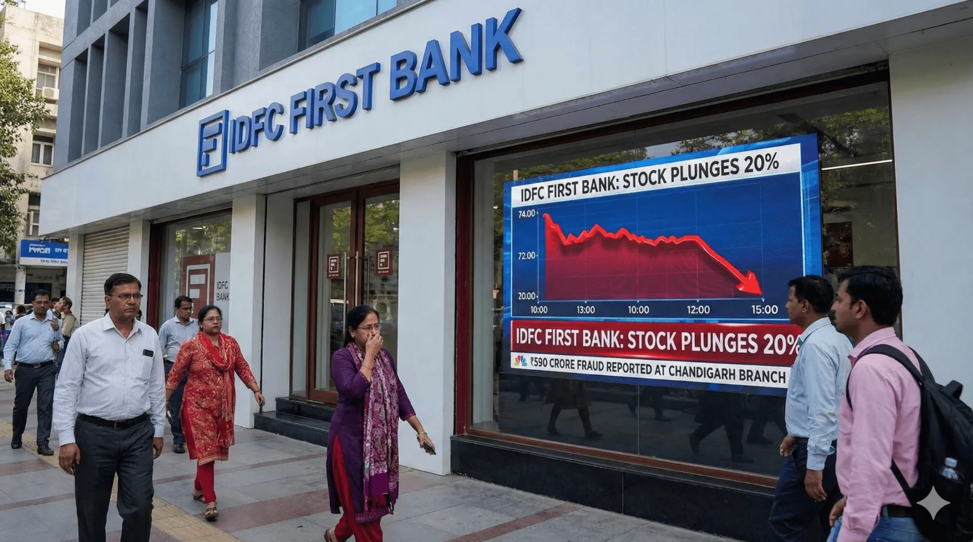 IDFC First Bank fraud case